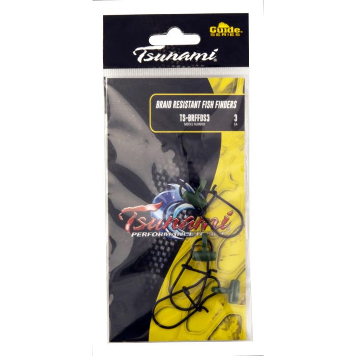 Плетёный шнур Tsunami Braid Resistant Fish Finder Snaps