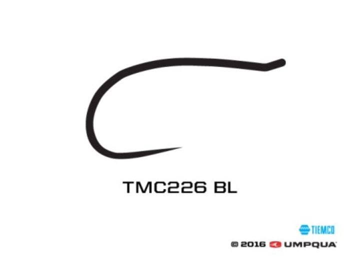 Крючки Umpqua TMC 226 BL Emerger & Nymph Hook