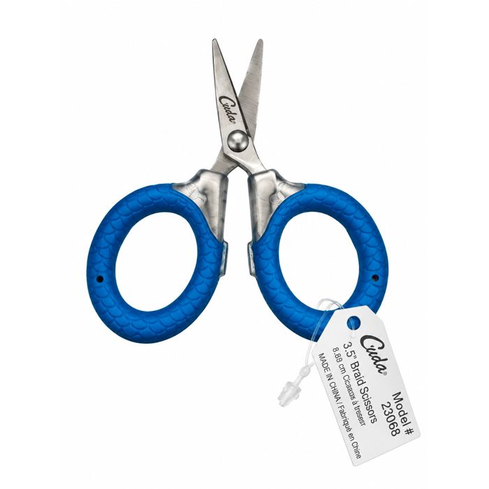 Плетёный шнур Cuda 3" Micro Braid Scissors, 23068