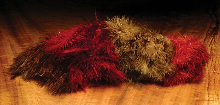 Материал для вязания мушек Hareline Dubbin Hareline Wooly Bugger Marabou