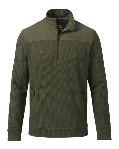 Рыболовная рубашка KUIU Solitude Knit Pullover | Evergreen