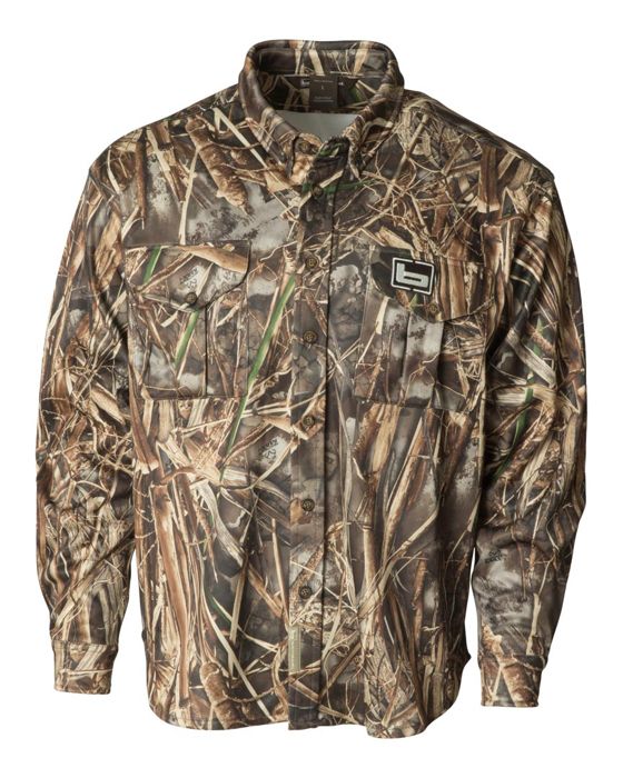 Рыболовная рубашка Banded Tec Fleece Jac Shirt - MAX5