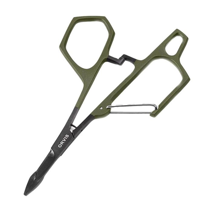 Аксессуар нахлыстовика Orvis Flow Quickdraw Forceps - Black Olive, 6-1/2in