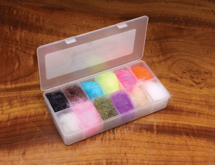 Материал для вязания мушек Hareline Senyo's Laser Yarn Dubbing Dispenser