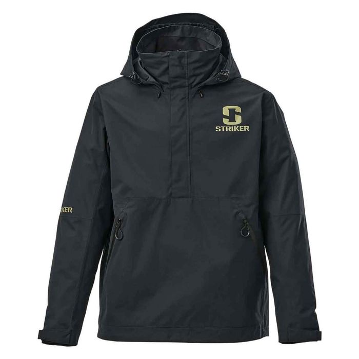 Непромокаемая одежда Striker Ice Men's Vortex Rain Pullover Fishing Jacket - Black - 3XL