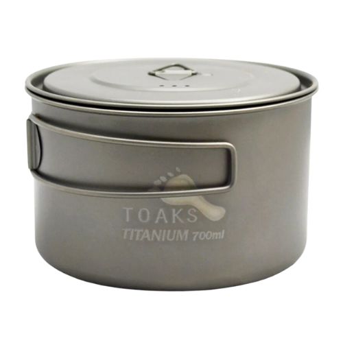 Походная посуда Titanium 700ml Pot (Ultralight Version) by TOAKS