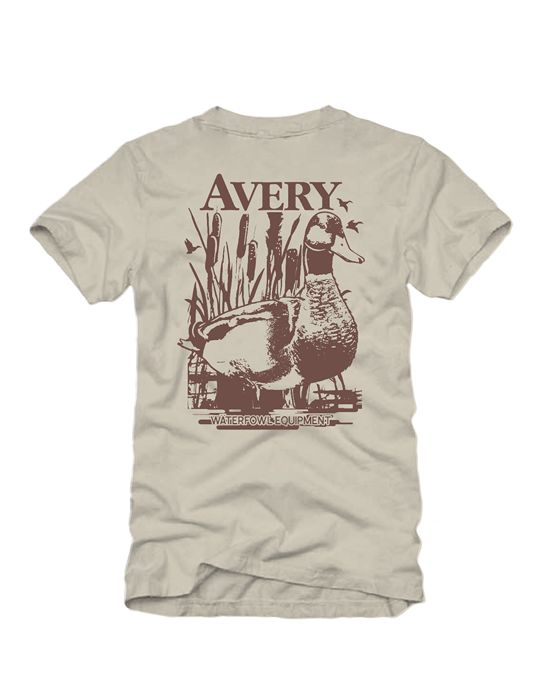 Рыболовная рубашка Avery Mallard Illustration Short Sleeve T-Shirt