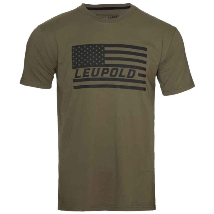 Рыболовная рубашка Leupold Leuplod Men's Flag Short Sleeve Casual Shirt