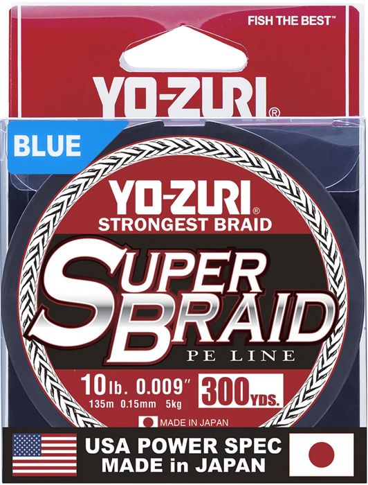 Плетёный шнур Yo-Zuri SuperBraid 50 lb 300 yd