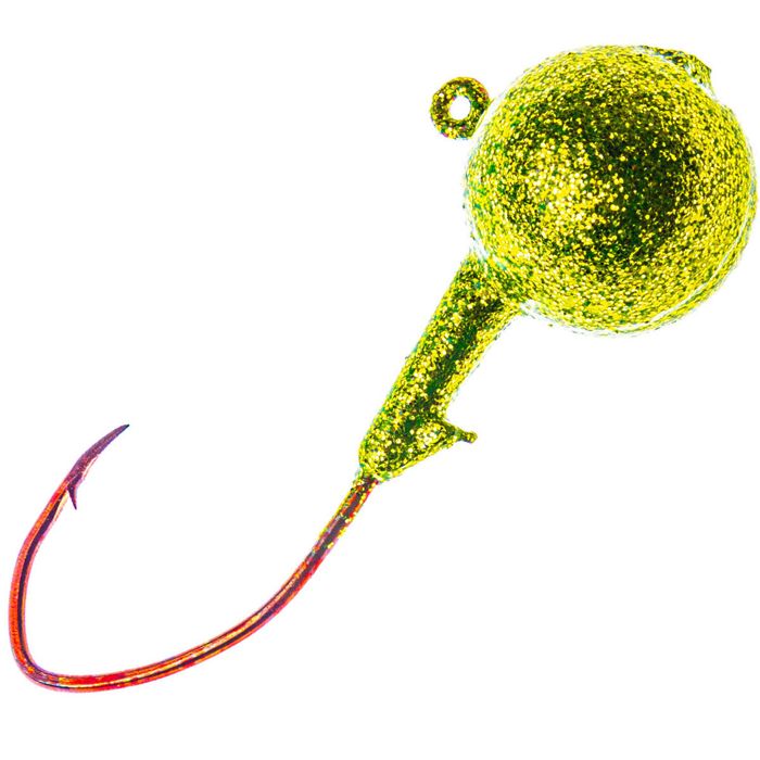 Джиг-головки D&B Eagle Claw Sickle Hook Jig Head - Antifreeze, 1oz, 3pk
