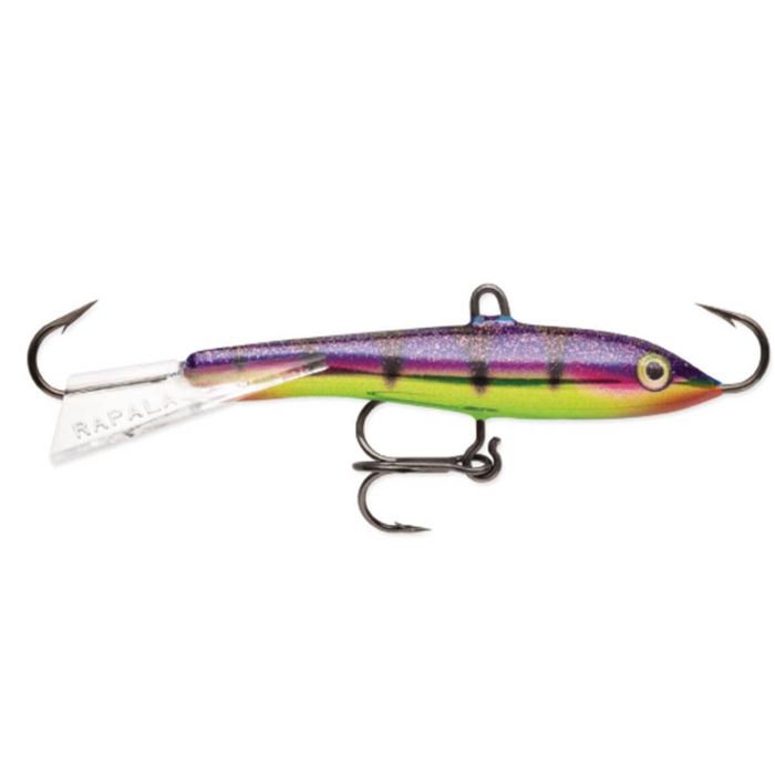 Зимняя приманка Rapala Jigging Rap Hard Jerkbait - Purple Shades, 4-3/8in, 1oz, 1ct