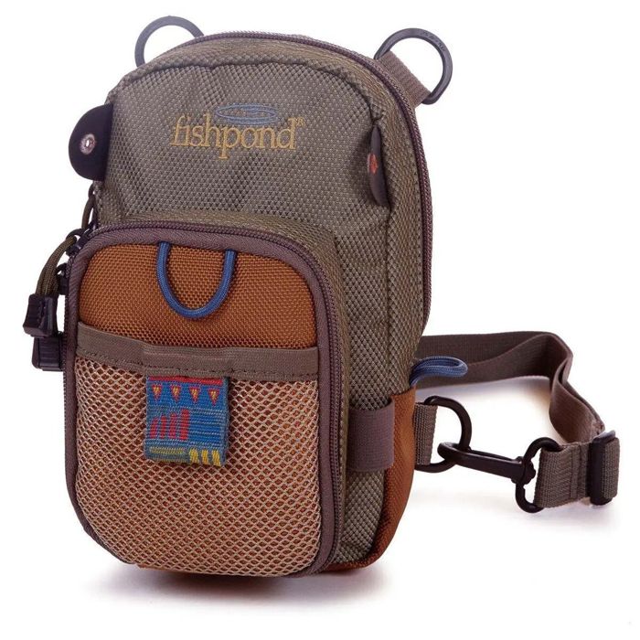 Аксессуар нахлыстовика Fishpond San Juan Vertical Chest Pack - Saddle Brown