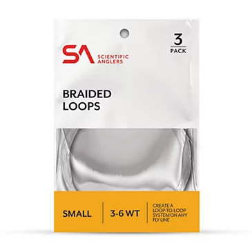 Петли для нахлыстового шнура Scientific Anglers 3-Pack Braided Loops