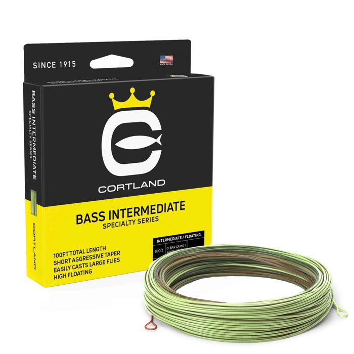 Нахлыстовый шнур Ascent Fly Fishing Cortland Bass Intermediate Fly Line