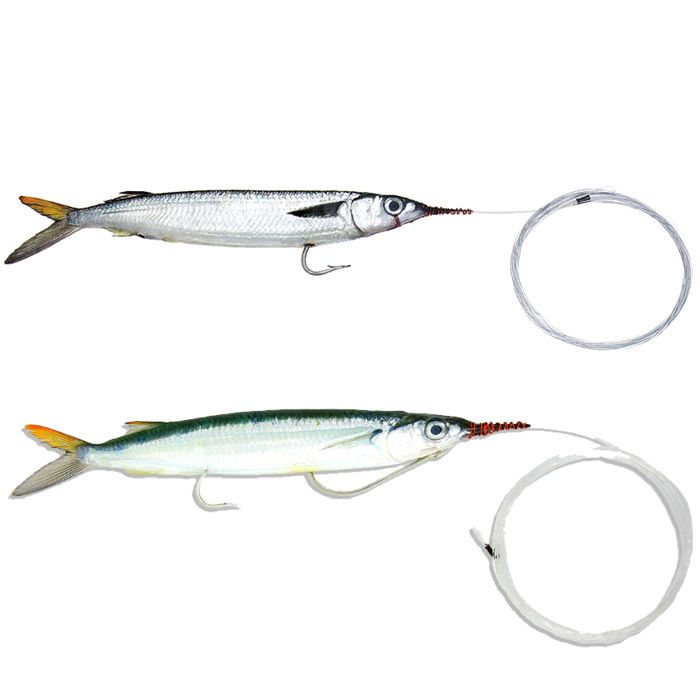 Поводковый материал BAITMASTERS OF SOUTH FLORIDA Rigged Ballyhoo - Mono Leader (3 pack)