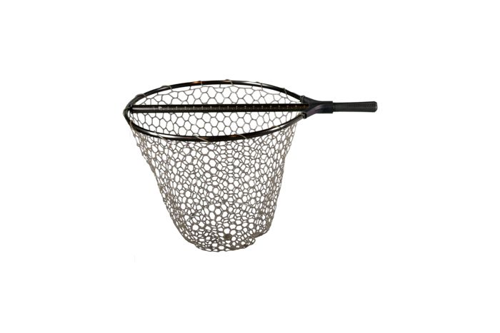 Подсачек Ascent Fly Fishing Adamsbuilt 22″ Aluminum Boat Net with Ghost Netting