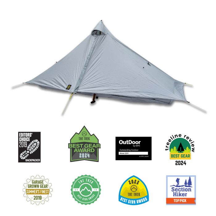 Рыболовная сумка Lunar Solo Backpacking Tent - Gray