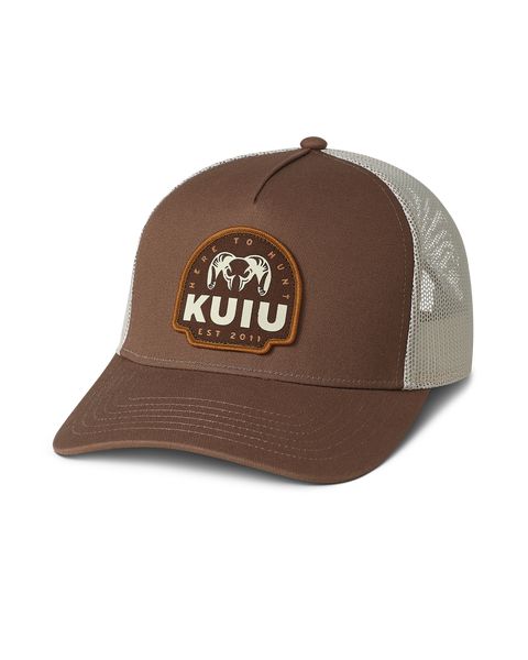 Головной убор KUIU Here to Hunt Woven Patch Hat | Brown/Tan