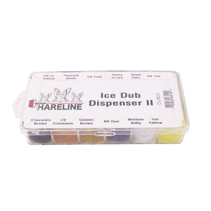 Материал для вязания мушек Hareline Dubbin Hareline Ice Dubbing Loaded Dubbing Dispenser 2