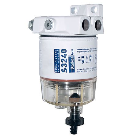 Запчасть лодочного мотора Racor Spin-On Series Fuel Filter/Water Separator For Outboards,