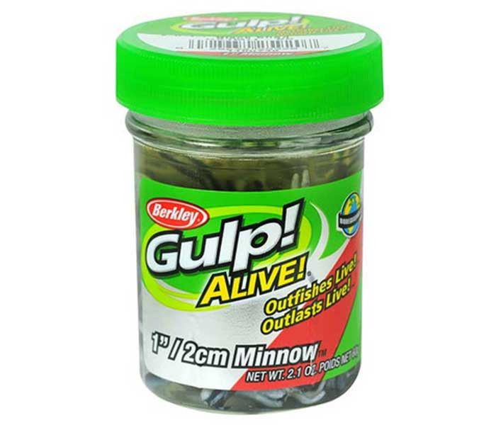 Силиконовая приманка Berkley Gulp! Alive! Minnow Jar