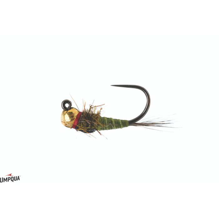 Мушки Umpqua Iron Lotus Jig Egan's Tungsten Bead Fly Olive