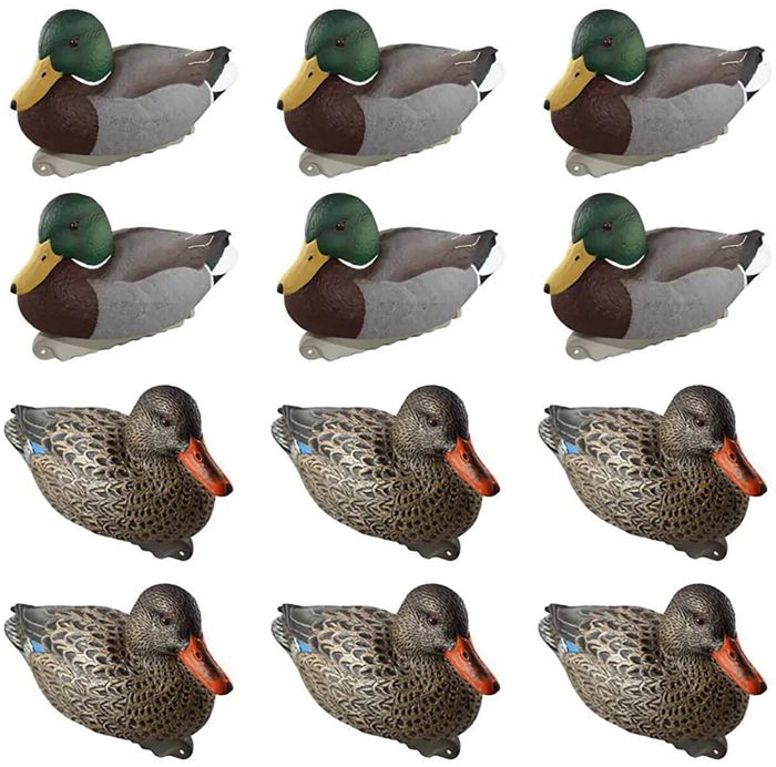 Чучело Cupped Finishing Mallard Duck Decoys 12-Pack