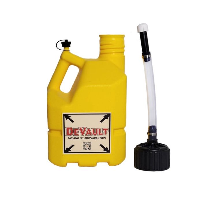 Канистра DeVault Enterprises Devault 3-Gallon Utility Jug, Yellow