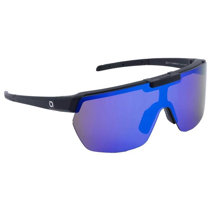 Поляризационные очки Optic Nerve Rockpile Polarized Sunglasses - Black/Brown with Blue Mir