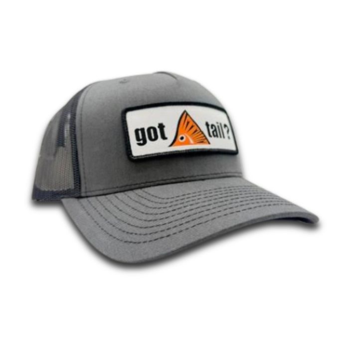 Головной убор Got Tail? Charcoal and Black Cap - Got Tail Patch