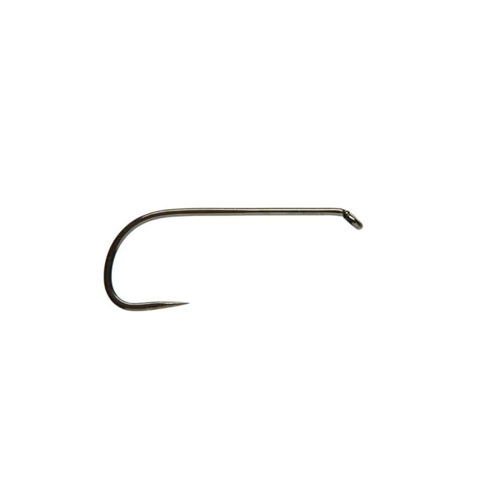 Крючки Fulling Mill 5165 Complete Dry Long Shank Hook Black Nickel Barbless