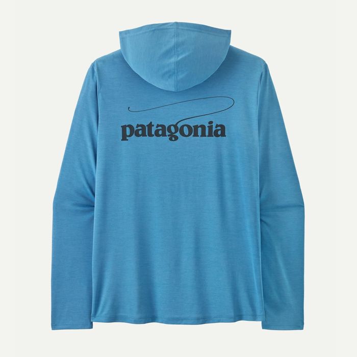 Рыболовная рубашка Patagonia M's Capilene Cool Daily Hoody - Casting Logo
