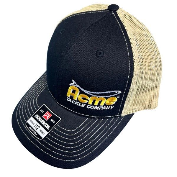 Головной убор Acme Tackle Acme Richardson Snapback With Embroidered Logo Hat Black/Gold
