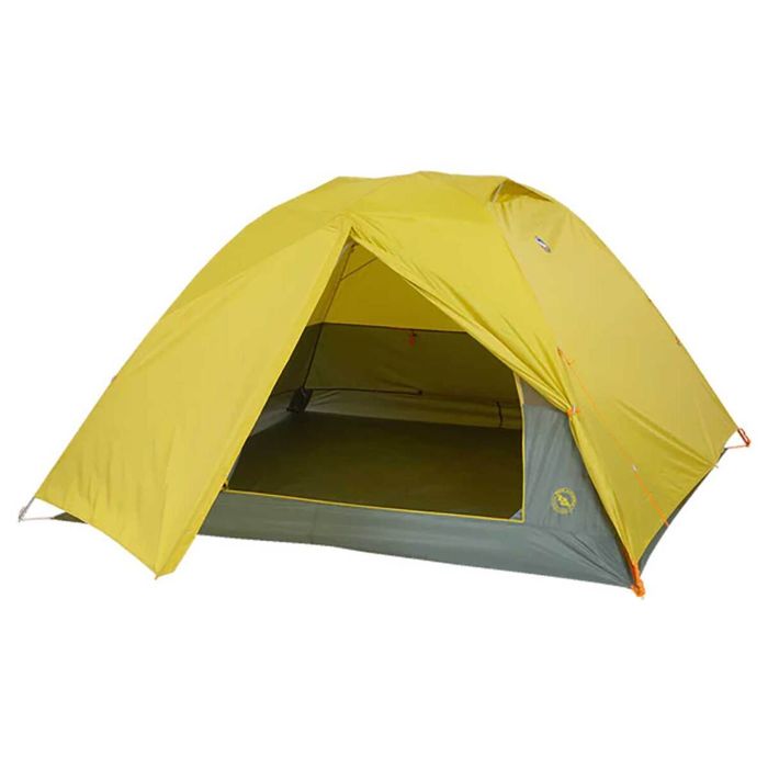 Палатка Big Agnes Blacktail 4-Person Backpacking Tent - Yellow/Gray