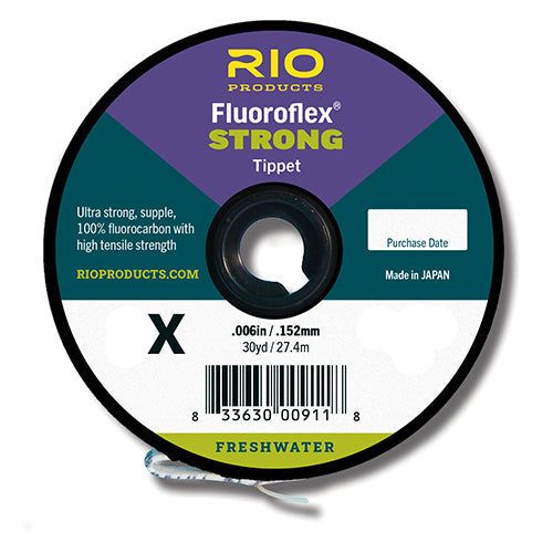 Поводковый материал Rio Fluoroflex Strong Tippet--30 yards