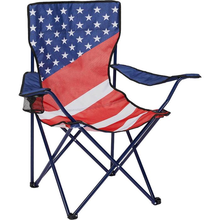 Кемпинговая мебель YOLI Adult Outdoor Folding Quad Chair - Old Glory Edition