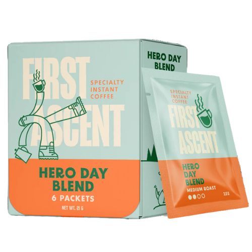 Аттрактант Hero Day Instant Coffee by First Ascent Coffee Roasters - 6-pack (box)