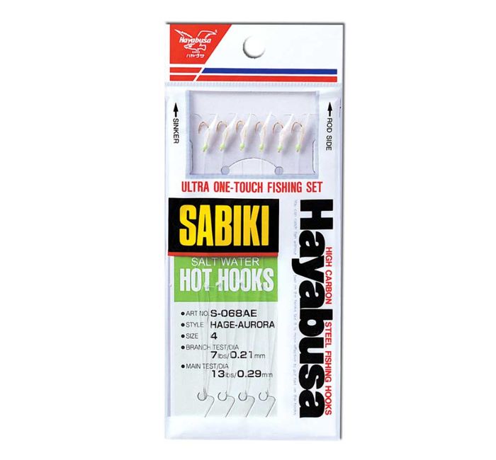 Готовая оснастка Hayabusa S-068AE Sabiki Rig - #6