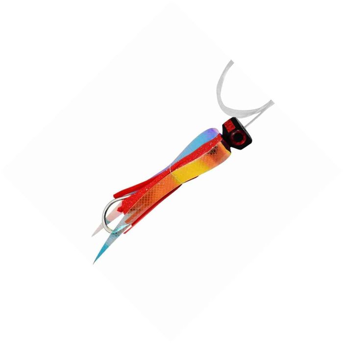 Готовая оснастка Magbay Lures Carolina Skimmer Saltwater Trolling Rig - Red, 5-1/2in