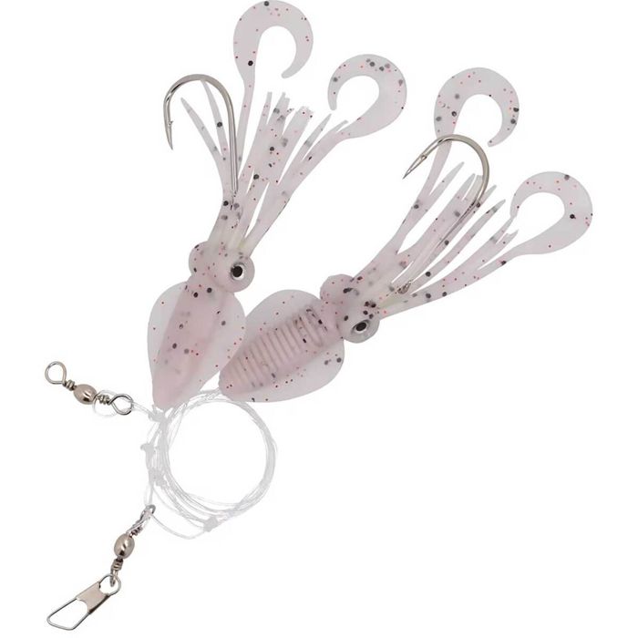 Готовая оснастка P-Line Twin Tail Squid Rig