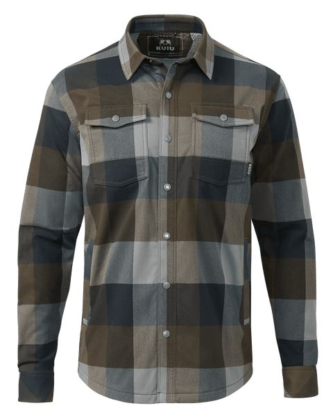 Рубашка-куртка KUIU Field Flannel Fleece Shirt Jacket | Vias Plaid