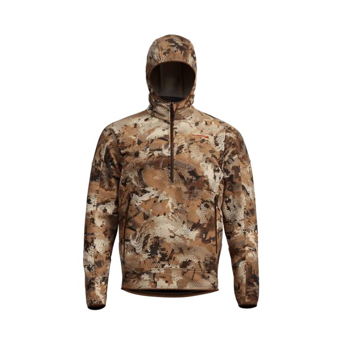 Рыболовная рубашка POS - Sitka Gear Alpha Fleece Hoodie - Optifade Marsh