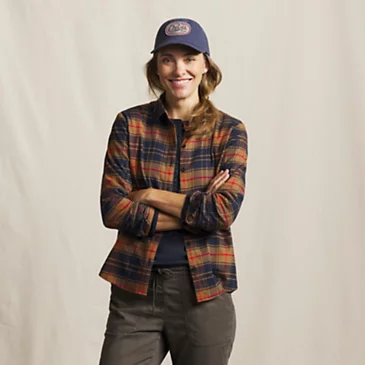 Рыболовная рубашка Orvis Women’s Flat Creek Tech Flannel Shirt