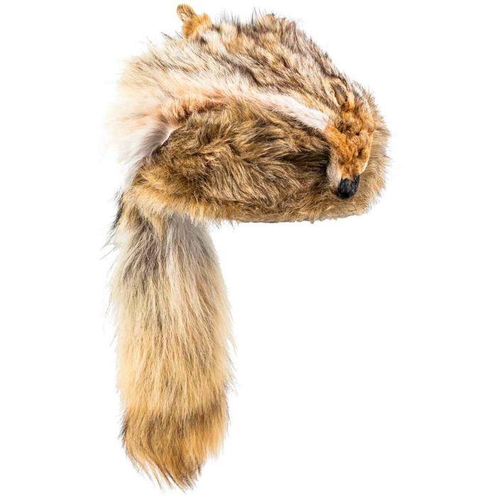 Головной убор Magpie WYL E. Coyote Pelt with Face and Tail Hat