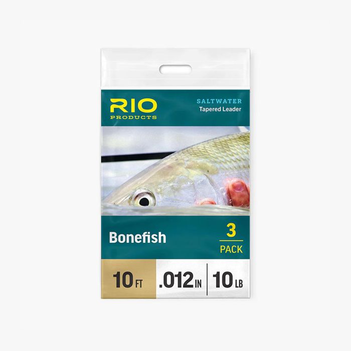 Поводковый материал RIO Bonefish Leaders 3 Pack