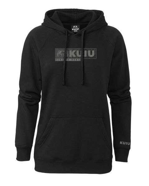 Рыболовная рубашка KUIU Women's Here to Hunt Gritstone Hoodie | Black