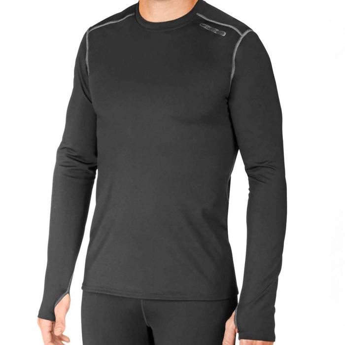 Термобельё Hot Chillys Men's Micro-Elite Chamois Crewneck Long Sleeve Base Layer S