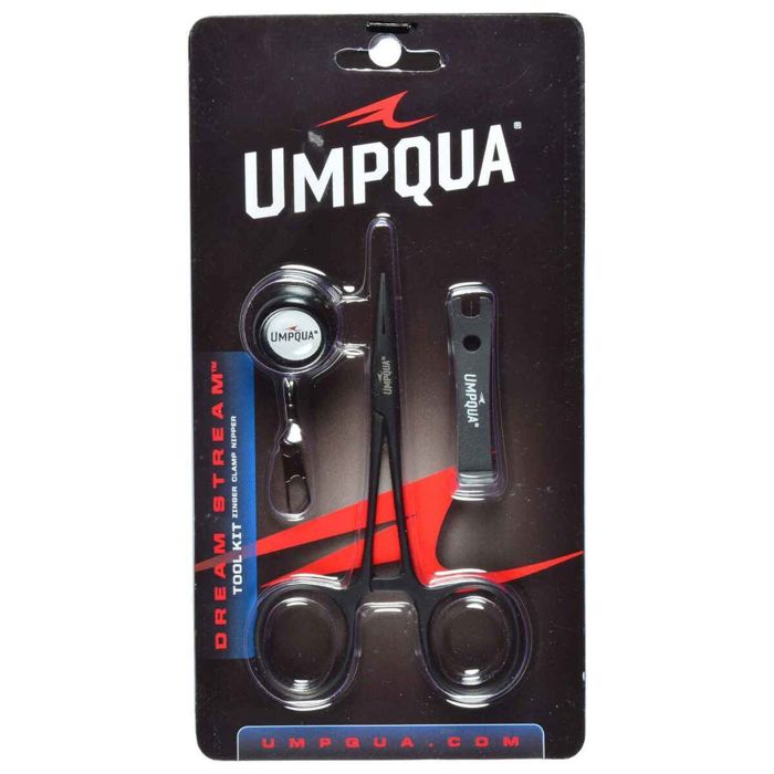 Аксессуар нахлыстовика Umpqua Dream Stream Zinger Clamp & Nipper Kit - Black/Red