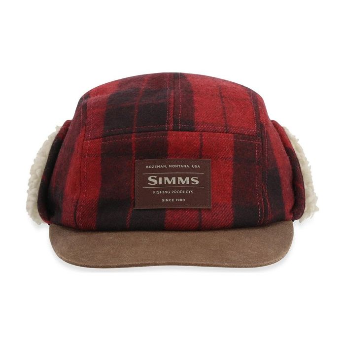 Головной убор Simms - Coldweather Cap - Red Buffalo Plaid