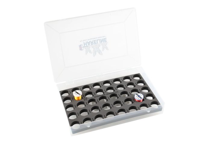 Коробка для катушек ниток Hareline Fly Tyers Thread Spool Stash Box